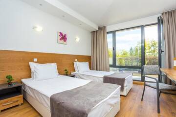 Фото номера Двухместный номер с 1 кроватью или 2 отдельными кроватями Отель Park Hotel Asarel г. Панагюриште 11